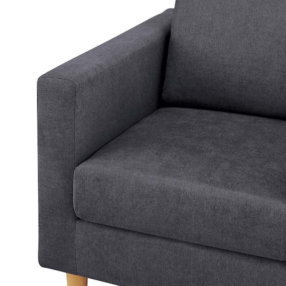 1人用布張りソファ(WD11S DGY) 7枚目画像