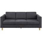 3人用布張りソファ(WD11S DGY) 3枚目画像