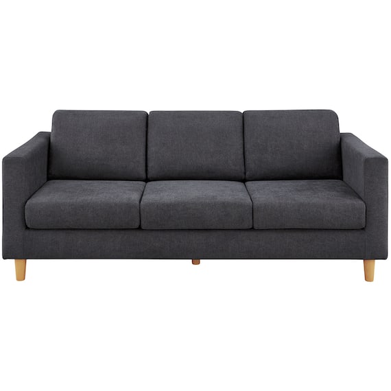 3人用布張りソファ(WD11S DGY) 3枚目画像