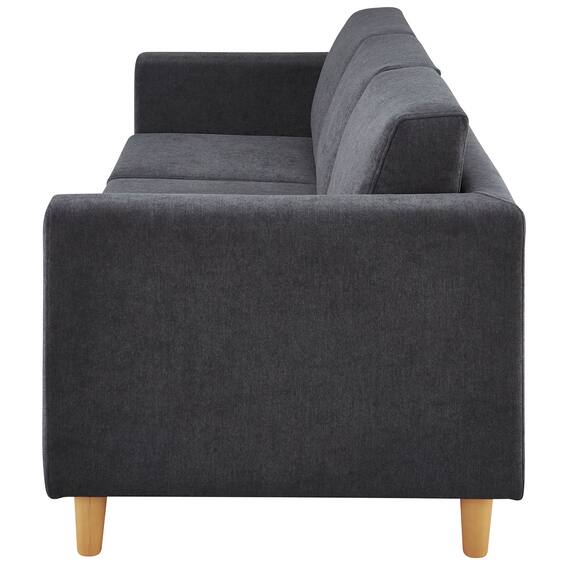 3人用布張りソファ(WD11S DGY) 4枚目画像