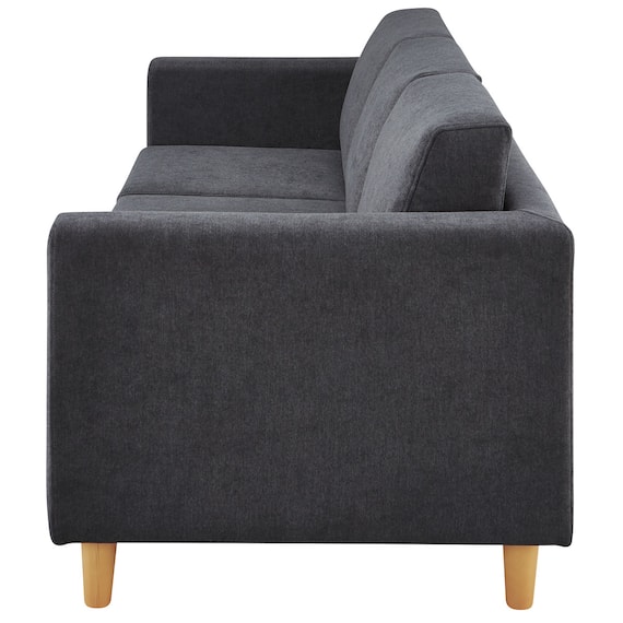 3人用布張りソファ(WD11S DGY) 4枚目画像