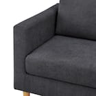 3人用布張りソファ(WD11S DGY) 7枚目画像