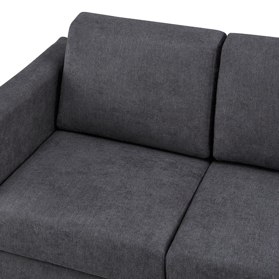 3人用布張りソファ(WD11S DGY) 8枚目画像