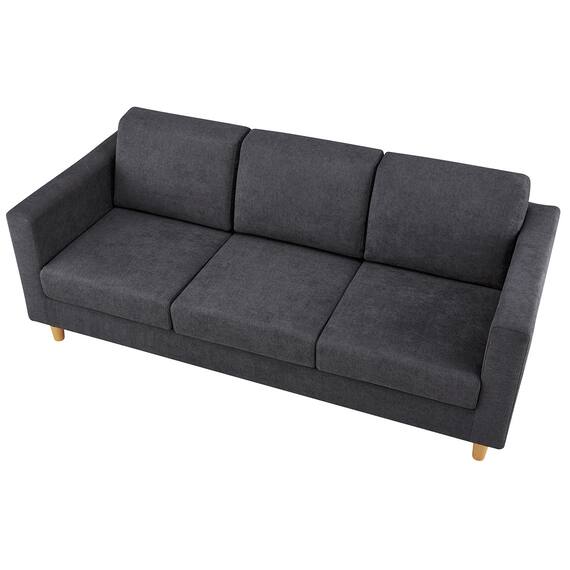 3人用布張りソファ(WD11S DGY) 9枚目画像