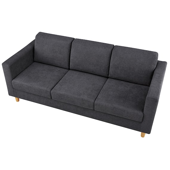 3人用布張りソファ(WD11S DGY) 9枚目画像