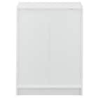 キャビネット2段 フル扉タイプ(MGN WH/OAK) 5枚目画像