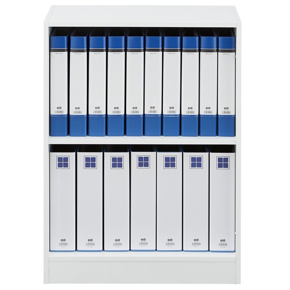 キャビネット2段(MGN WH) 4枚目画像