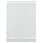 キャビネット2段(MGN WH) 6枚目画像