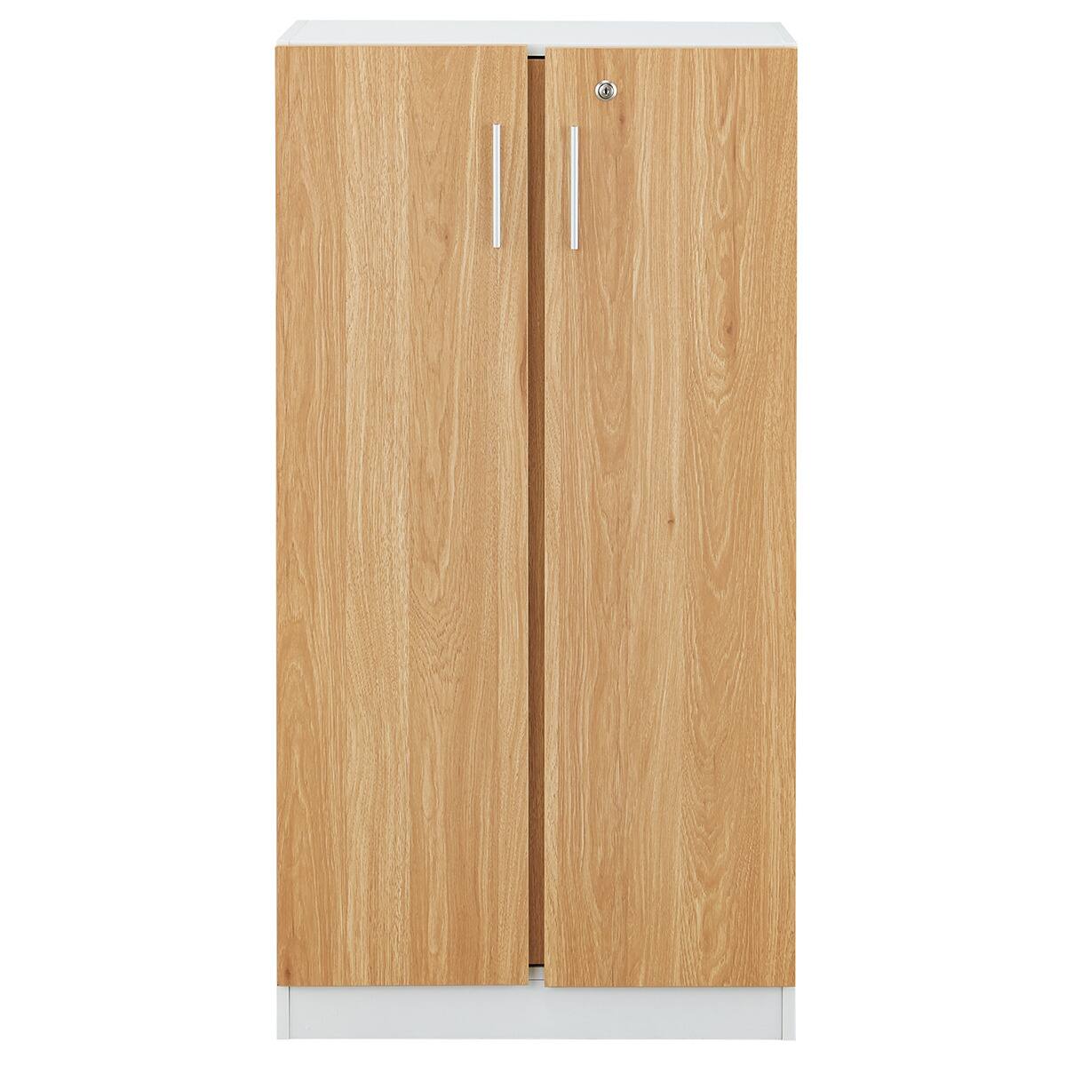 木製キャビネット(3段 MGN フル扉タイプ WH/OAK) | ニトリネット【公式