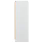 木製キャビネット(3段 MGN フル扉タイプ WH/OAK) 4枚目画像