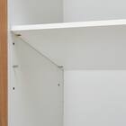 木製キャビネット(3段 MGN フル扉タイプ WH/OAK) 7枚目画像