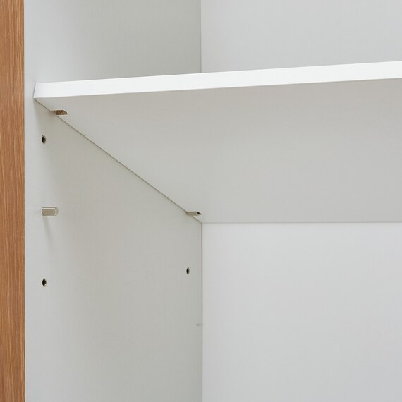 木製キャビネット(3段 MGN フル扉タイプ WH/OAK) 7枚目画像