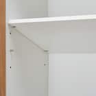 木製キャビネット(3段 MGN フル扉タイプ WH/OAK) 7枚目画像