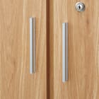 木製キャビネット(3段 MGN フル扉タイプ WH/OAK) 11枚目画像