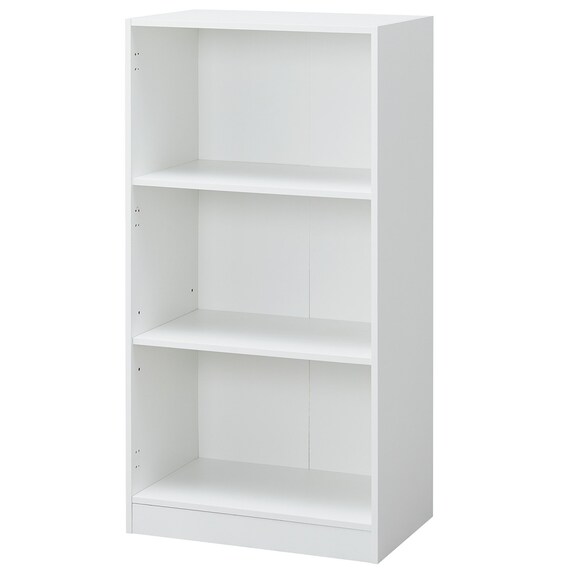 木製キャビネット(3段 MGN WH) 2枚目画像