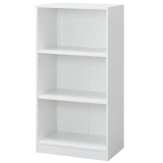 木製キャビネット(3段 MGN WH) 2枚目画像