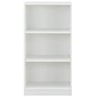 木製キャビネット(3段 MGN WH) 3枚目画像