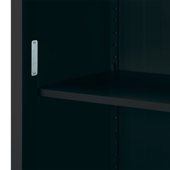 スチール書庫(TSNS3 04N 引き戸 木目柄WN) 8枚目画像