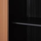 スチール書庫(TSNS2 03N 両開き戸 木目柄WN) 9枚目画像