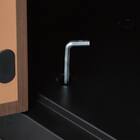 スチール書庫(TSNS2 03N 両開き戸 木目柄WN) 11枚目画像