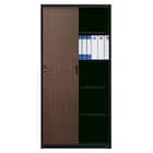 スチール書庫(TSNS3 05N 引き戸 木目柄WN) 7枚目画像