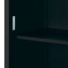 スチール書庫(TSNS3 05N 引き戸 木目柄WN) 8枚目画像