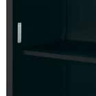 スチール書庫(TSNS3 05N 引き戸 木目柄WN) 8枚目画像