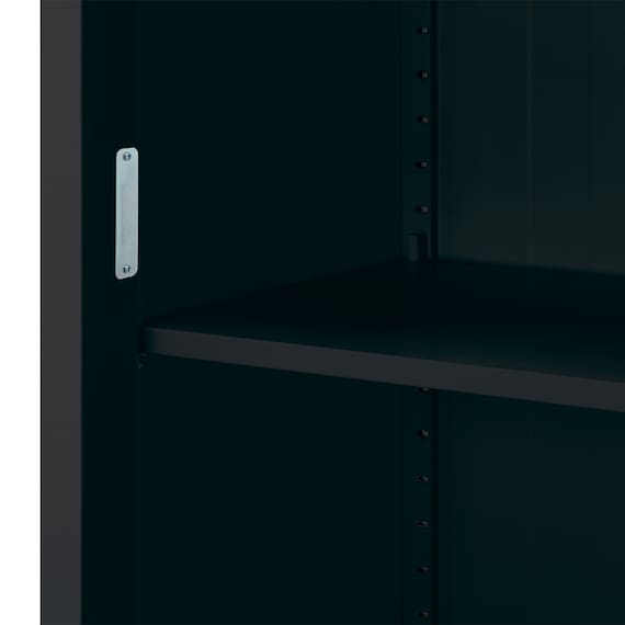 スチール書庫(TSNS3 05N 引き戸 木目柄WN) 8枚目画像