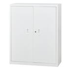 スチール書庫(TSNS3 08N 両開き戸 WH) 2枚目画像