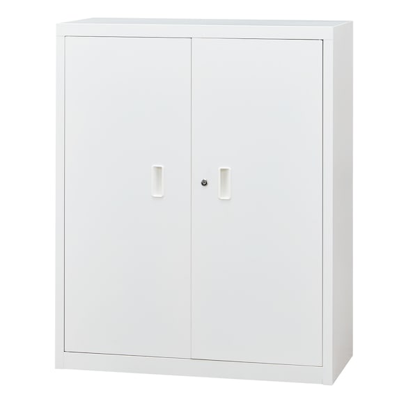 スチール書庫(TSNS3 08N 両開き戸 WH) 2枚目画像