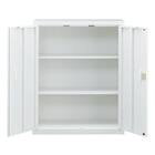 スチール書庫(TSNS3 08N 両開き戸 WH) 7枚目画像