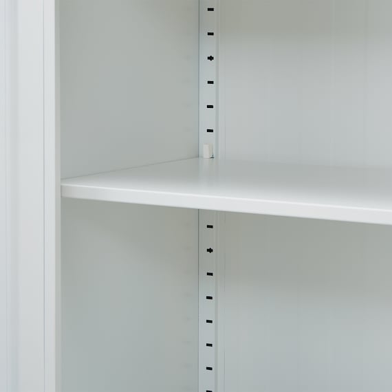 スチール書庫(TSNS3 08N 両開き戸 WH) 9枚目画像