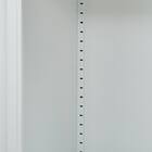 スチール書庫(TSNS3 08N 両開き戸 WH) 10枚目画像