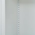 スチール書庫(TSNS3 08N 両開き戸 WH) 10枚目画像