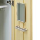 3人用スチールロッカー(TSYG-03 ORM アウトセットタイプ 木目柄OAK) 9枚目画像