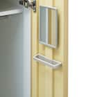 4人用スチールロッカー(TSYG-04 ORM アウトセットタイプ 木目柄OAK) 9枚目画像