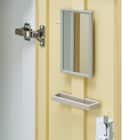 6人用スチールロッカー(TSYG-06 ORM アウトセットタイプ 木目柄OAK) 10枚目画像