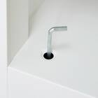 6人用スチールロッカー(TSYG-06 ORM アウトセットタイプ 木目柄OAK) 13枚目画像