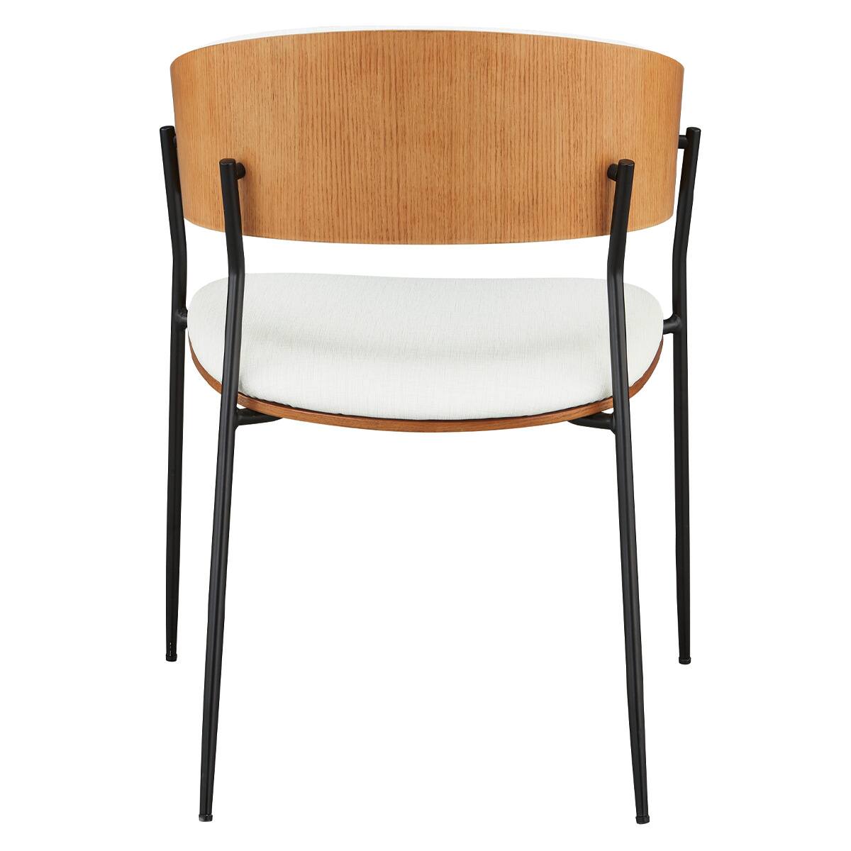 スチール脚チェア(YB2930 #2 LBR/WH) | ニトリネット【公式】 家具