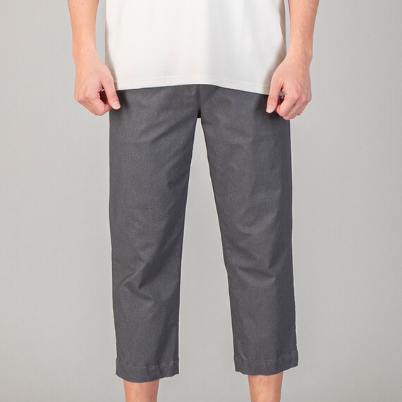 クールクロップドパンツ(SPST 5S GY S)【Neasy】 2枚目画像