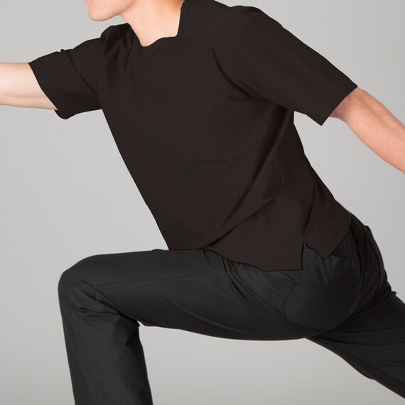 SクールリラックスT(CG5S BK M)【Neasy】 3枚目画像