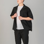 シャツ半袖開襟エアーメッシュ5S【Neasy】