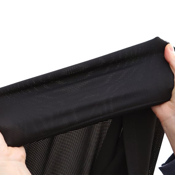 シャツ半袖開襟エアーメッシュ5S(BK S)【Neasy】 3枚目画像