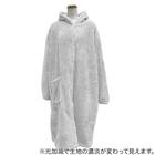 【Neasy】着る毛布 フード付き 120丈(モカ) 1枚目画像