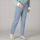 のびのび綿混パンツ(L68×W61 BL)【Neasy】 2枚目画像