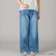 【Neasy】エコデニワイドパンツ