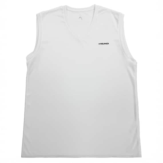 裏ハニカムメッシュノースリーブTシャツ HEAD(WH M)【Neasy】 1枚目画像