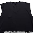 裏ハニカムメッシュノースリーブTシャツ HEAD(WH M)【Neasy】 2枚目画像