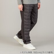 MEN 片面ダウン入りパンツ ショート