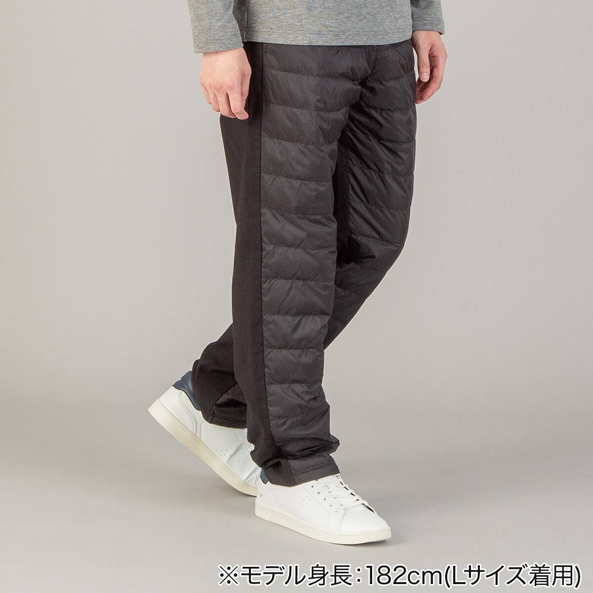 MEN 片面ダウン入りパンツ ショート(BK S) | ニトリネット【公式